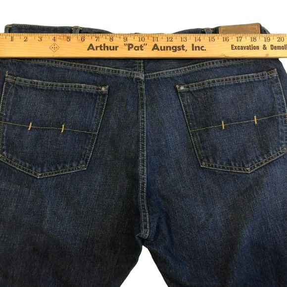 Polo Ralph Lauren Classic Fit Men's Jeans 38x34 Dark Wash Zip Fly - Picture 5 of 6